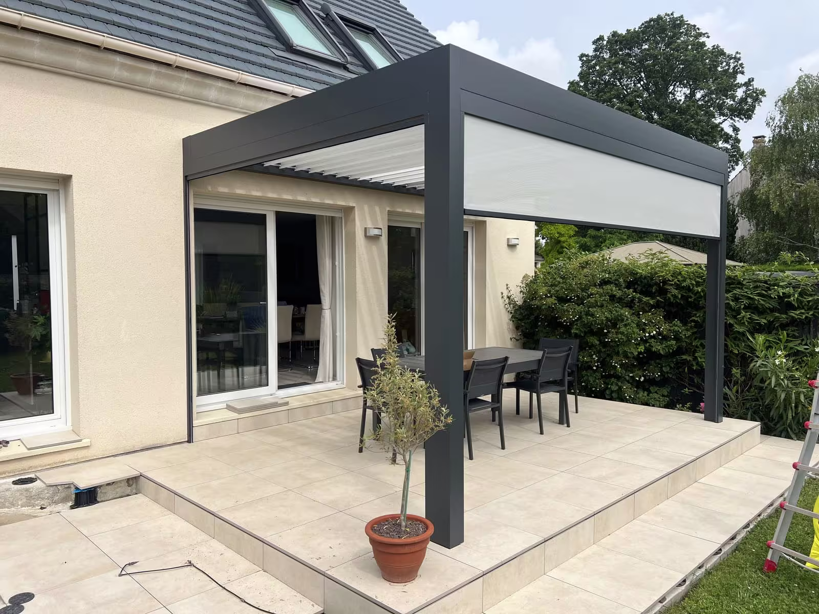 Nobel pergola alu lardy
