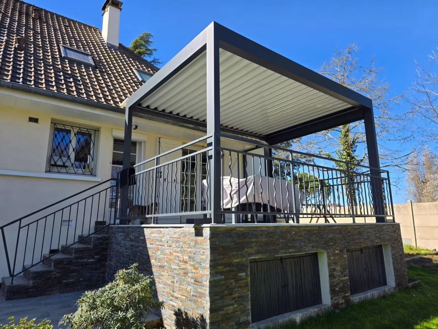 Nobel pergola bioclimatique alu marolles en hurepoix 3
