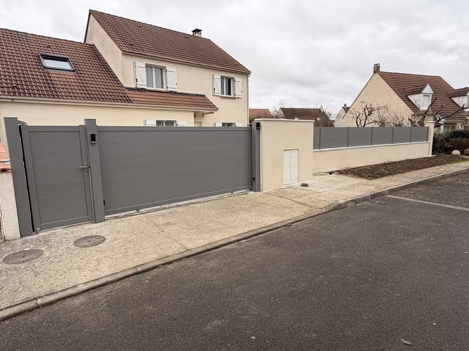 Nobel portail et cloture marolles en hurepoix 91630