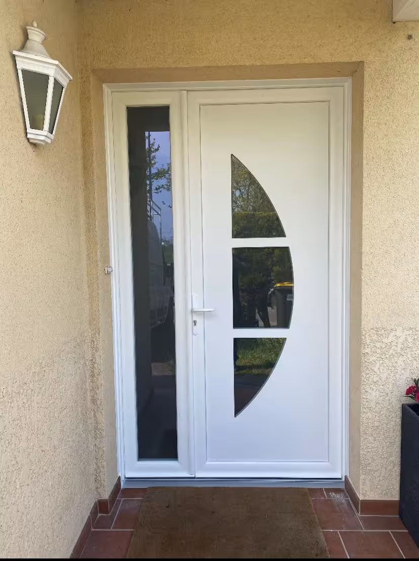 Nobel porte entree pvc 3